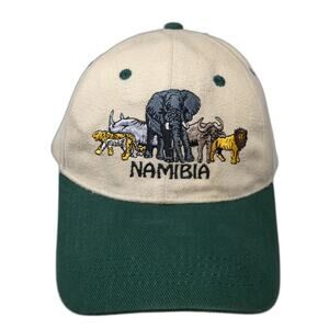 Cap Namibia Baseball Cap Beige Green One Size Animal Embroidery Big Five Hat